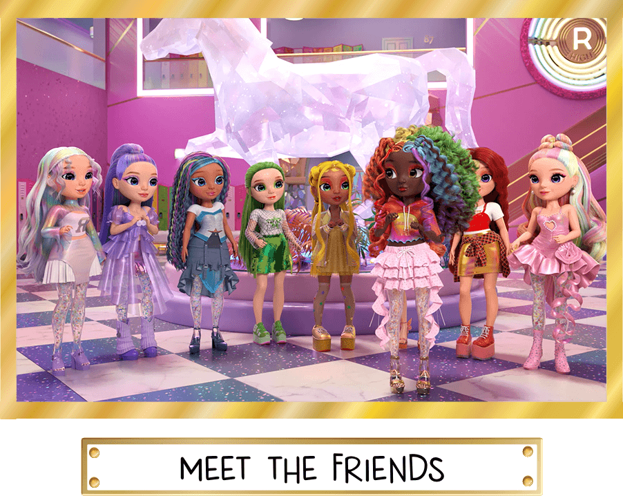Meet the Friends of Rainbow High